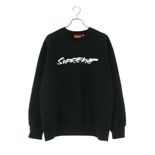 新品 Supreme Futura Logo Crewneck ブラックＬサイズ