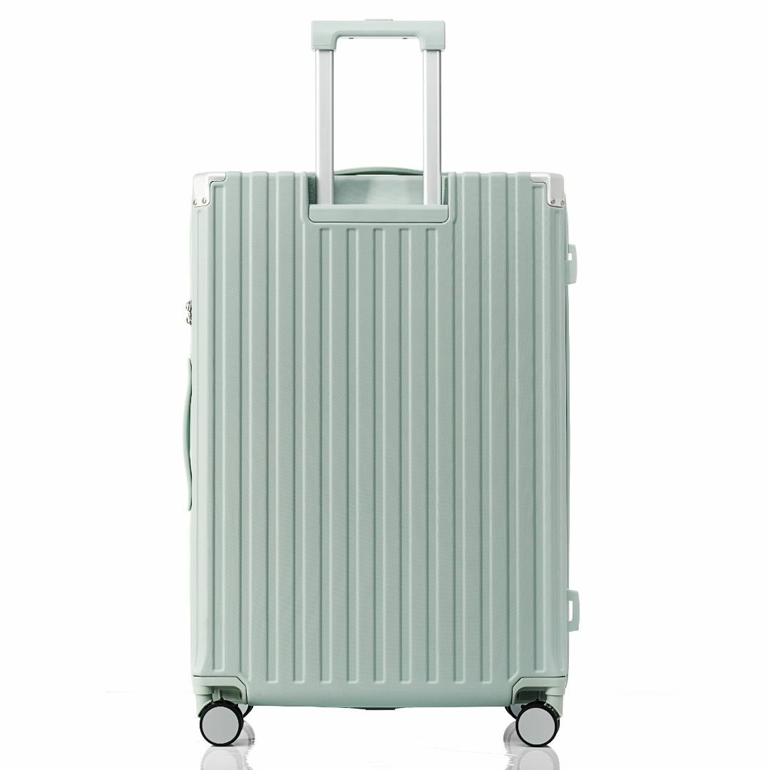キャリーケース Lサイズ ストッパー付き アルミコーナーパッド - 旅行用品