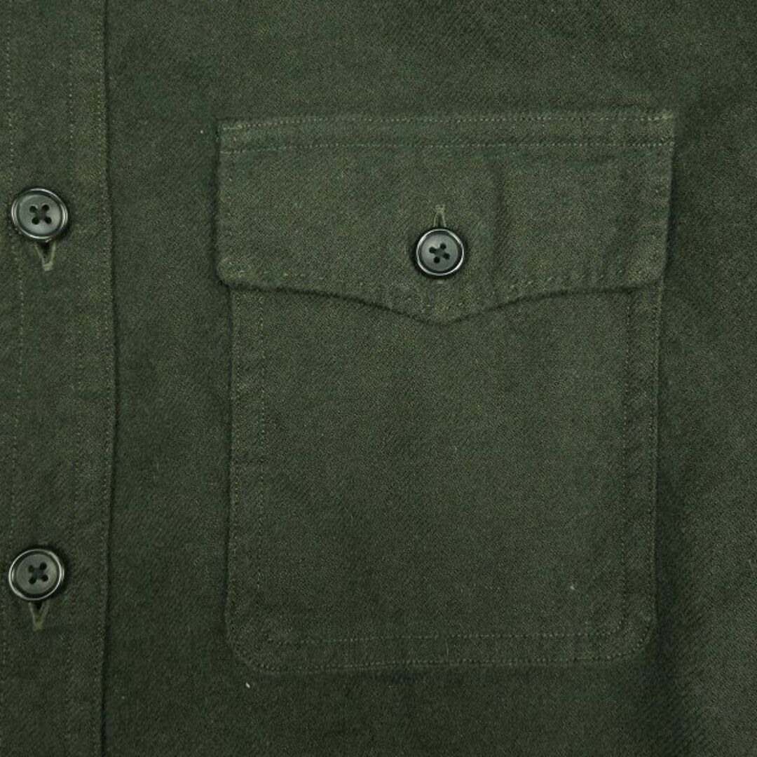 22AW アプレッセ CPO Jacket リネン ウール シャツ ジャケット
