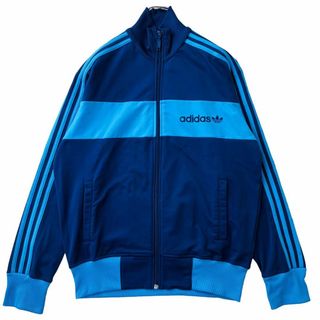 adidas - 4836 adidas トラックジャケット ネイビー×ブルーあのちゃん