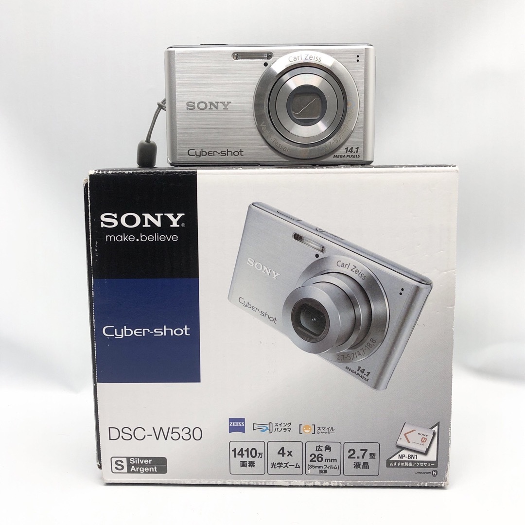 ソニー SONY デジタルカメラ Cybershot DSC-W530/Sカメラ