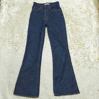 マウジー(moussy)の名品✨マウジー mvs flare denim 23 フレアデニム(デニム/ジーンズ)