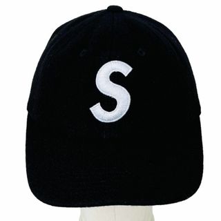 シュプリーム(Supreme)の4758 Supreme Wool S logo 6-Panel Black(キャップ)