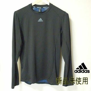 アディダス(adidas)の新品未使用◆(XL)アディダス黒HIIT長袖トレーニングTシャツ/スリムフィット(Tシャツ/カットソー(七分/長袖))