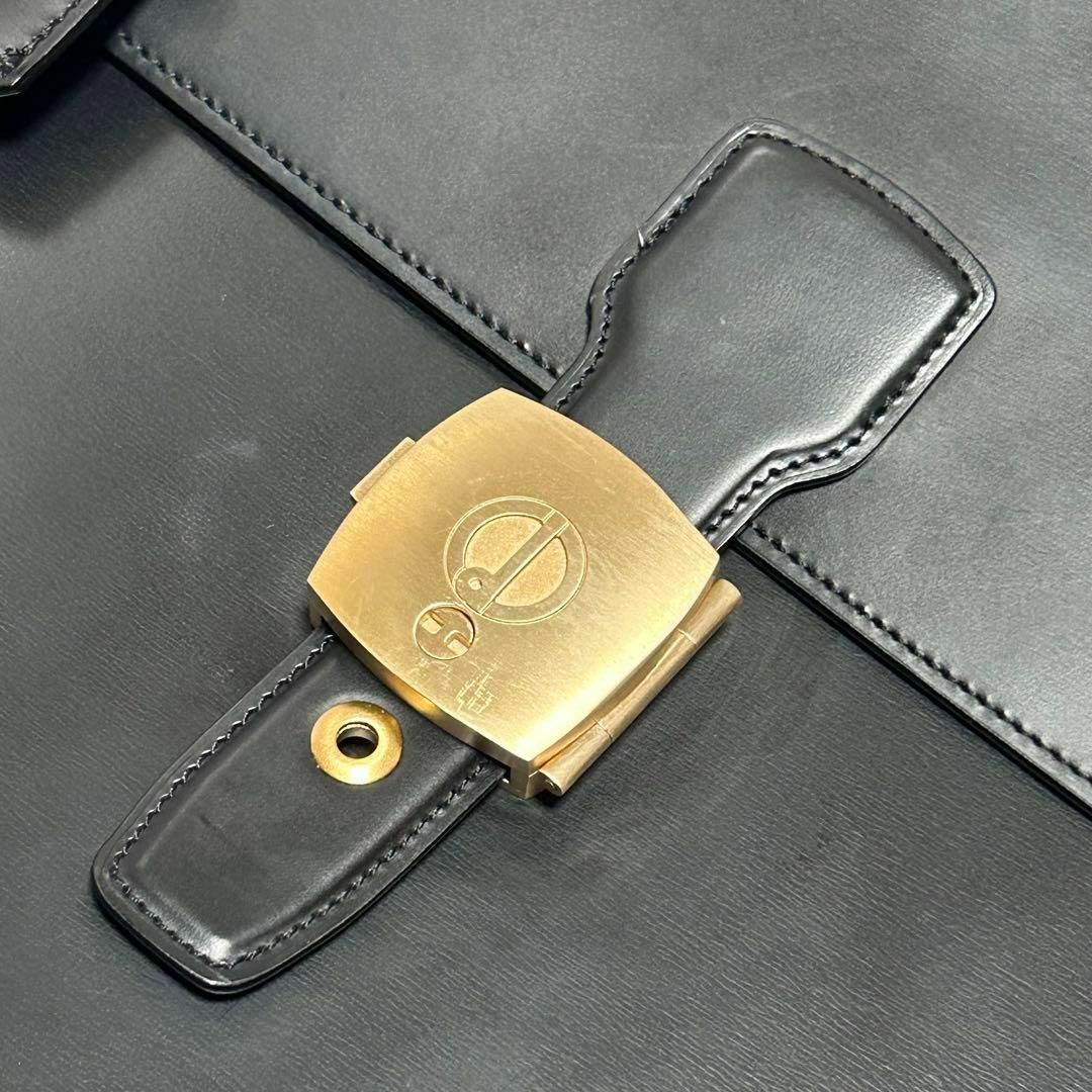極美品 dunhill ダンヒル コンフィデンシャル カーフスキン レザー