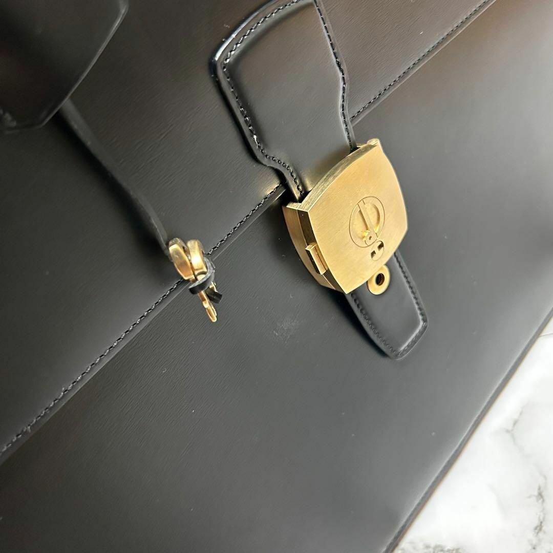 極美品 dunhill ダンヒル コンフィデンシャル カーフスキン レザー