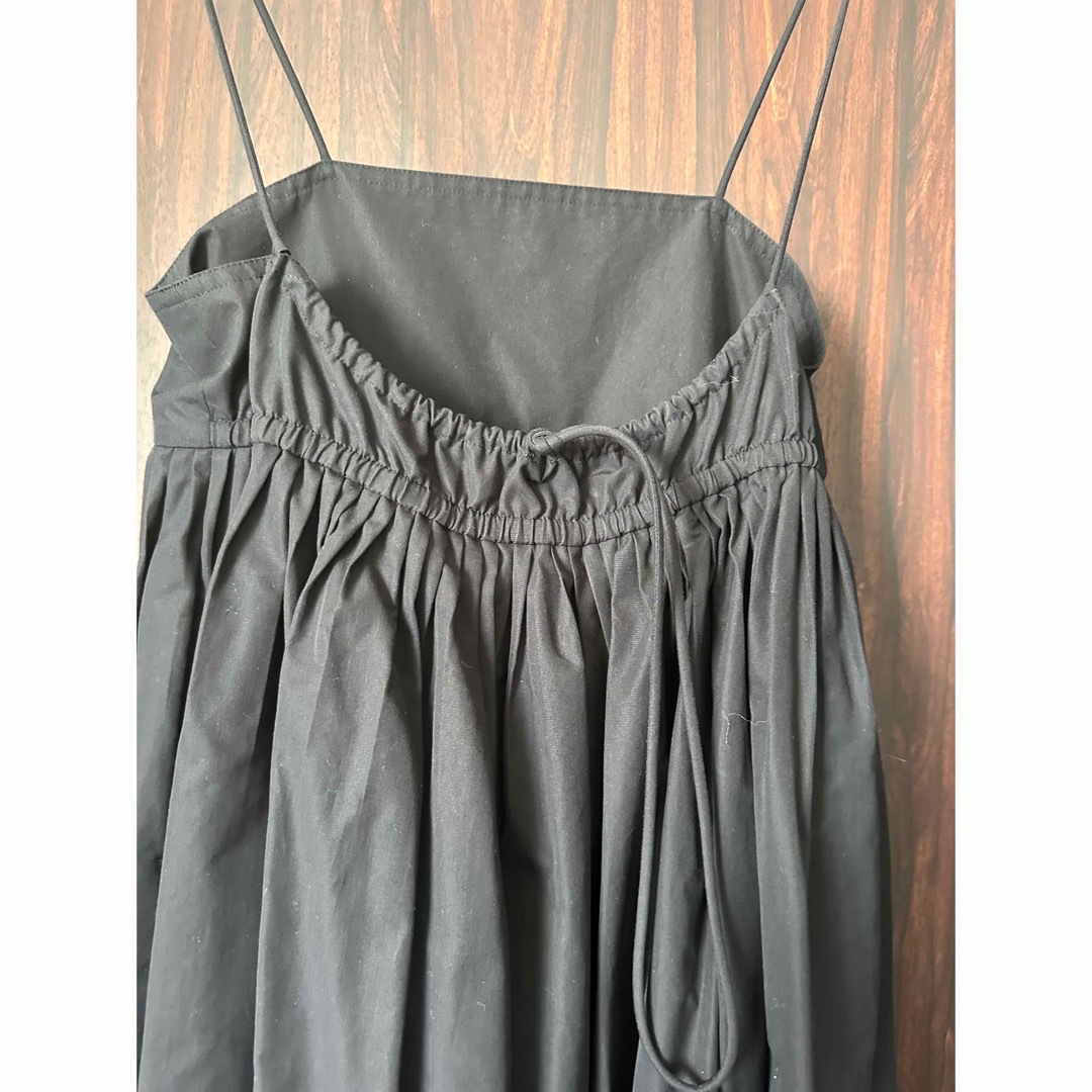 drawer コットンタックサロペットスカート　36 ジャンパースカート