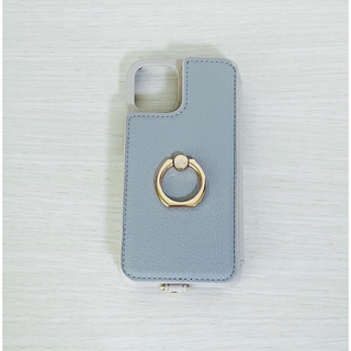 iPhone 12miniのリング付きスマホケース(モバイルケース/カバー)