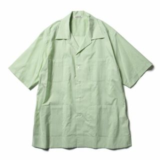 オーラリー(AURALEE)のauralee FINX SILK STRIPE CUBA SHIRTS(シャツ)