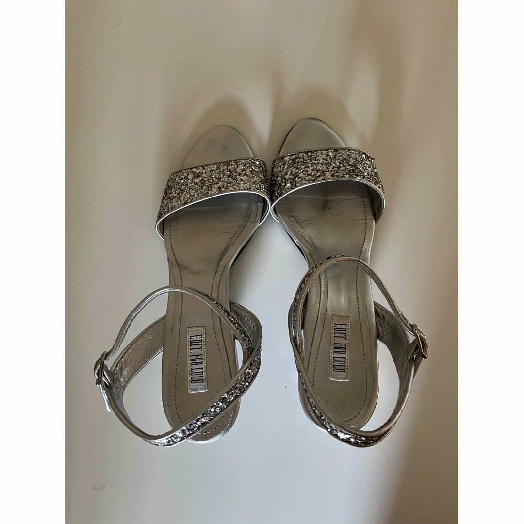 editforlulu エディットフォールル　ラメサンダル レディースの靴/シューズ(サンダル)の商品写真