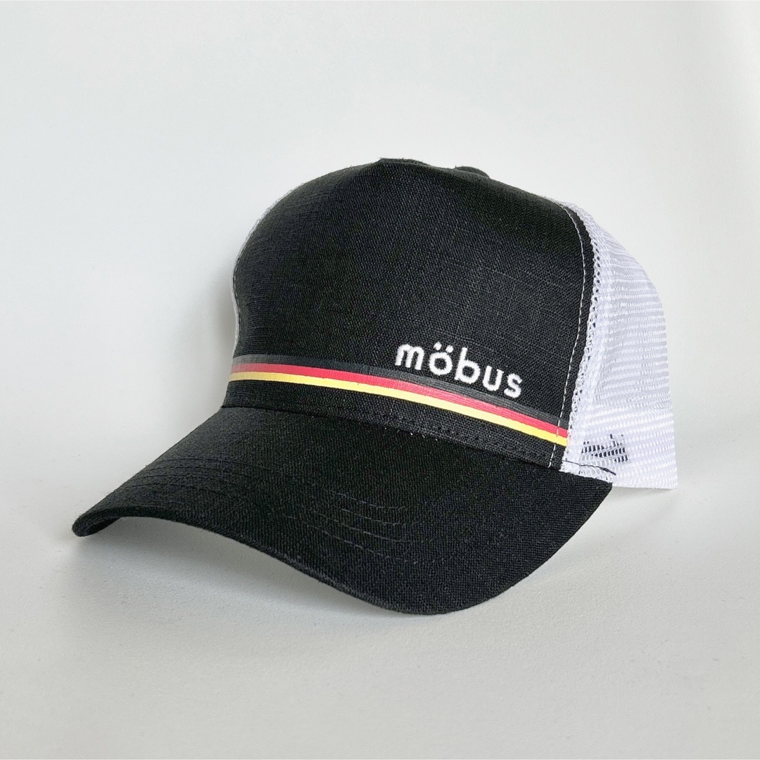 新品・未使用　mobus モーブス　ロゴキャップ　メッシュキャップ　コットン帽子