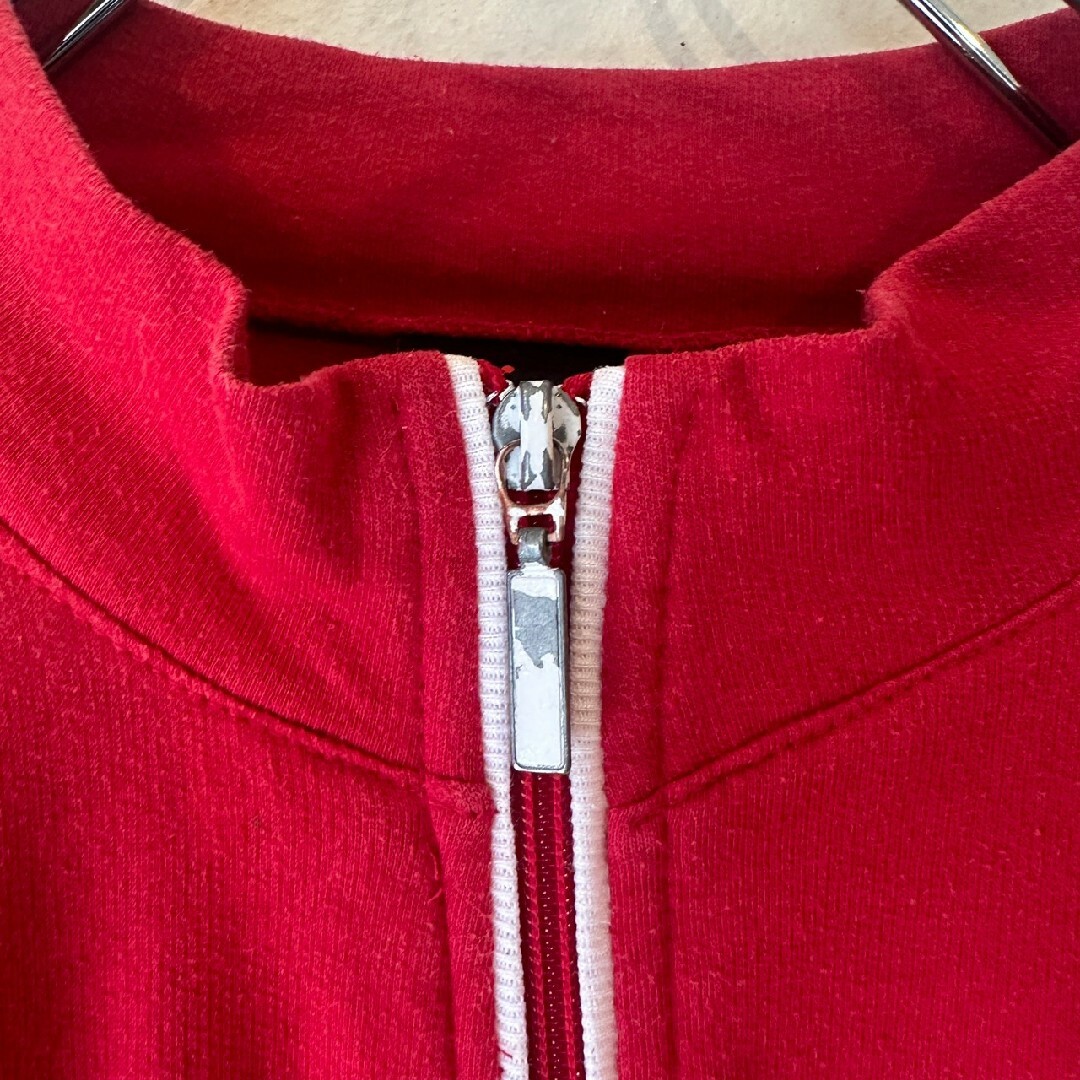 ERIKA SPORT　ジャージ　ラグラン　レッド レディースのジャケット/アウター(ブルゾン)の商品写真