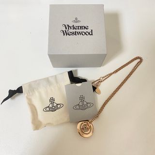 ヴィヴィアンウエストウッド(Vivienne Westwood)のvivienne westwood ピンクゴールド ネックレス(ネックレス)