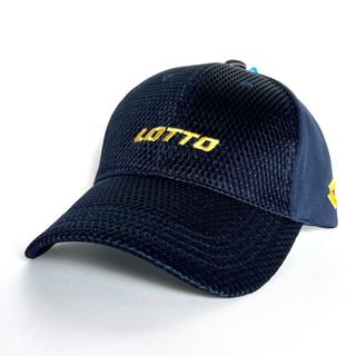 ロット(lotto)の新品・未使用　lotto ロット　メッシュキャップ　スポーツキャップ　ロゴ　帽子(キャップ)