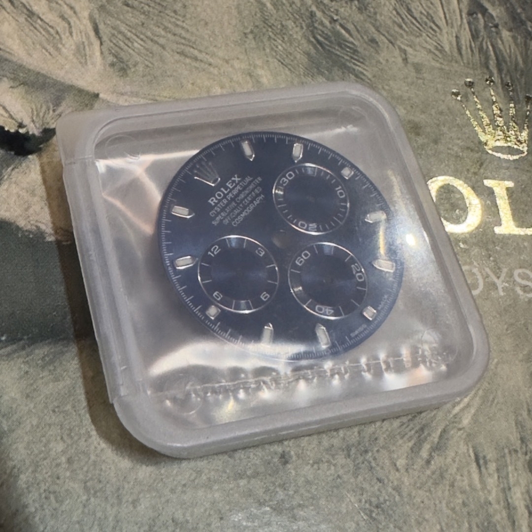 ロレックスデイトナ文字盤　116509用青文字盤 メンズの時計(腕時計(アナログ))の商品写真