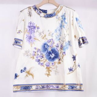 レオナール 花柄ブラウス