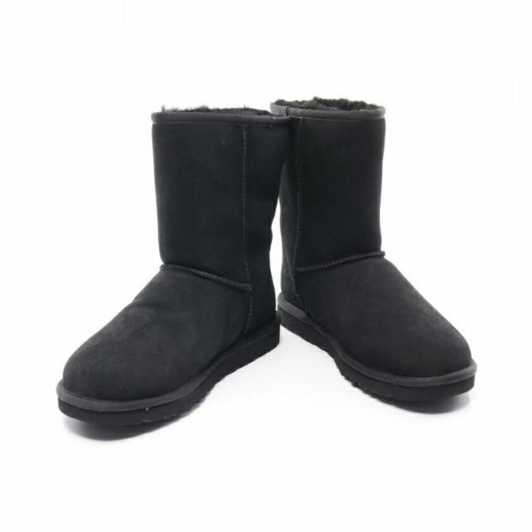 UGG AUSTRALIA(アグオーストラリア)のクラシックショート ムートンブーツ ムートン ブラック レディースの靴/シューズ(ブーツ)の商品写真