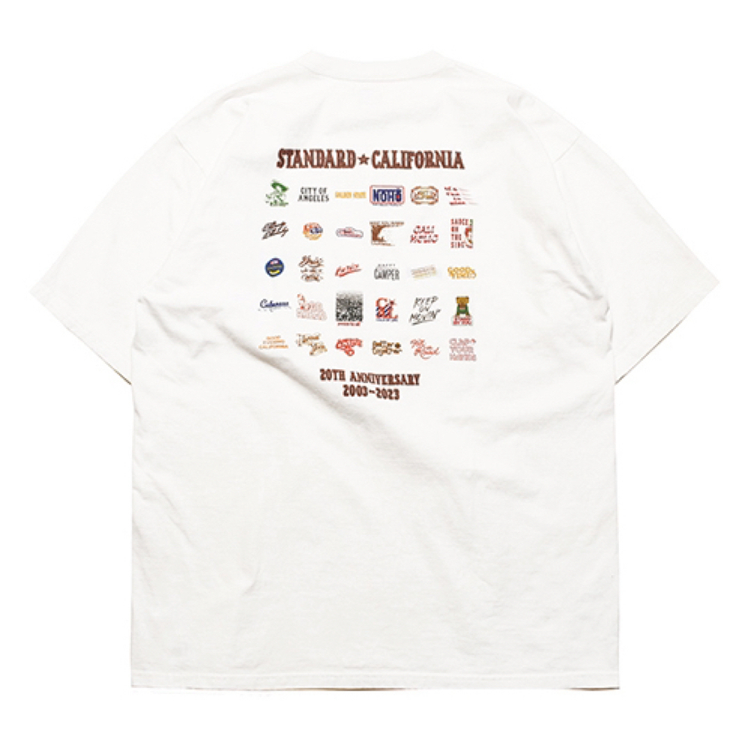 STANDARD CALIFORNIA(スタンダードカリフォルニア)のSD 20th Anniversary Logo T キムタク メンズのトップス(Tシャツ/カットソー(半袖/袖なし))の商品写真