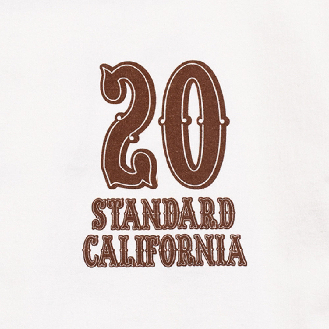 STANDARD CALIFORNIA(スタンダードカリフォルニア)のSD 20th Anniversary Logo T キムタク メンズのトップス(Tシャツ/カットソー(半袖/袖なし))の商品写真