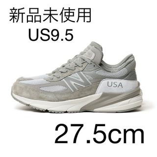 ダブルタップス(W)taps)の新品WTAPS new balance M990V6WT US9.5 (スニーカー)