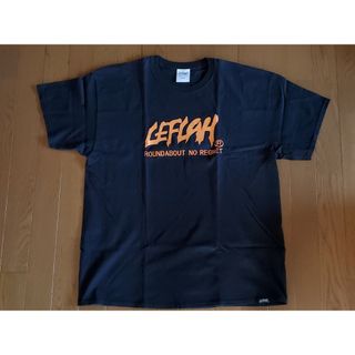 ワニマ(WANIMA)のLEFLAH レフラー Tシャツ 半袖 ブラック×オレンジ XLサイズ ワニマ(Tシャツ/カットソー(半袖/袖なし))