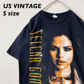 ミュージックティー(MUSIC TEE)のUS古着　半袖Tシャツ　セレーナゴメス　ビッグプリント　人物Tシャツ　男女兼用(Tシャツ/カットソー(半袖/袖なし))