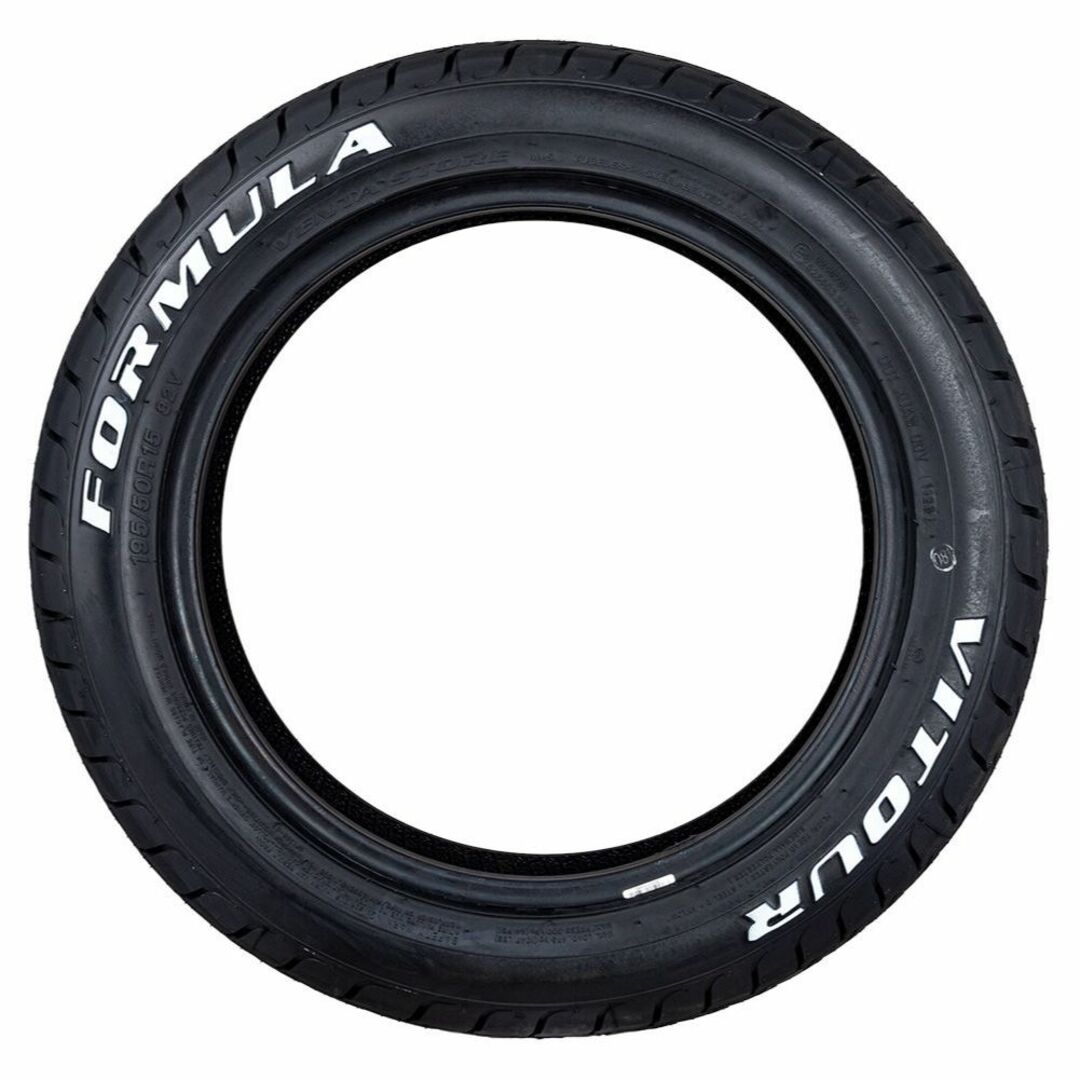 195/50R15 ホワイトレター タイヤ 4本セット 送料無料！15インチ