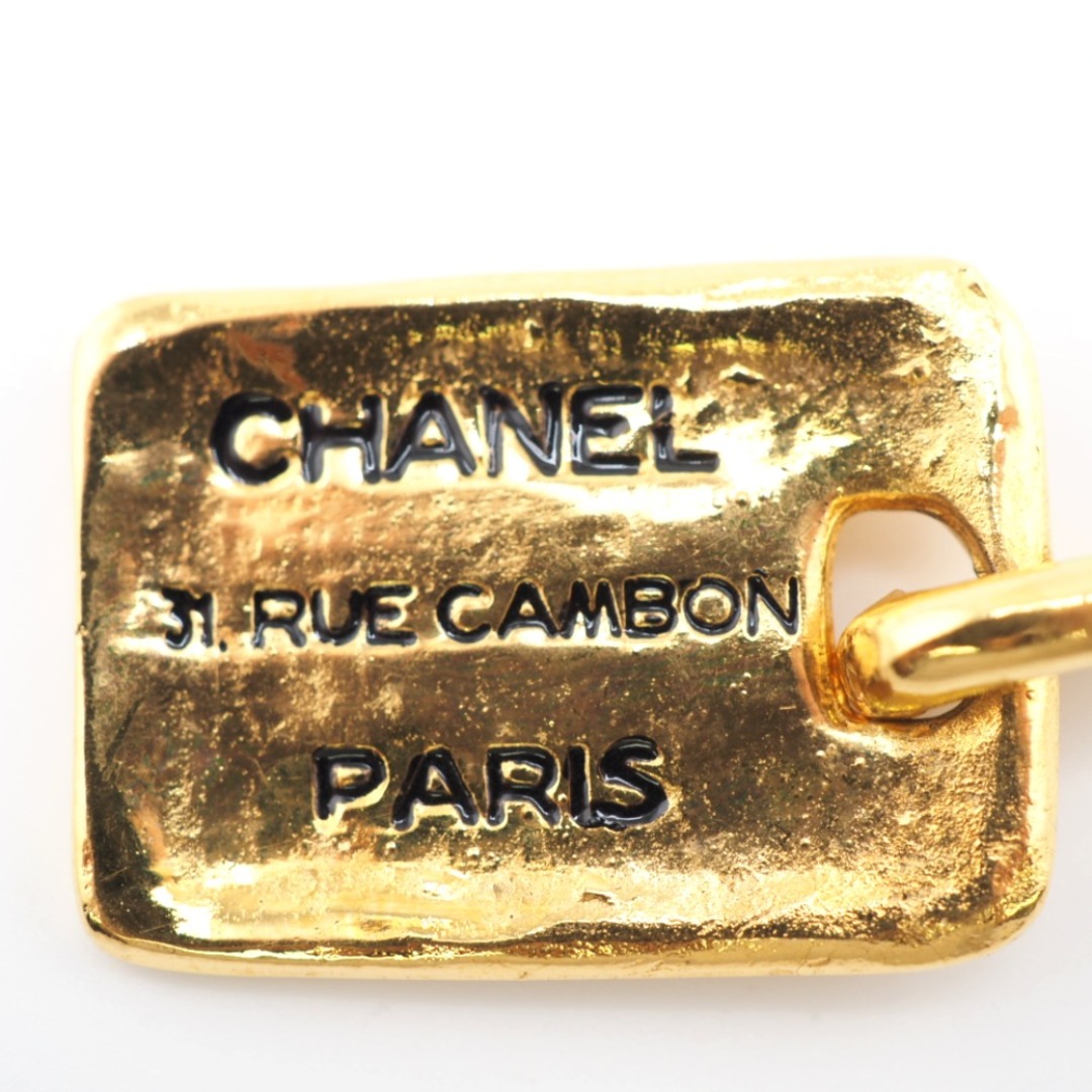 シャネル CHANEL ネックレス カンボンプレート ネックレストップ