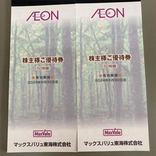 イオン(AEON)のマックスバリュ　株主優待券(ショッピング)