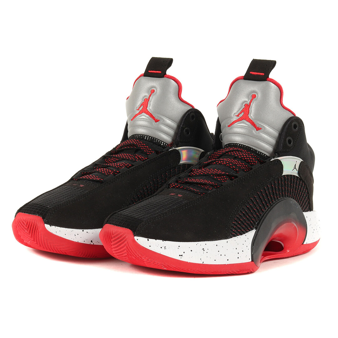 NIKE(ナイキ)のNIKE ナイキ サイズ:26.0cm AIR JORDAN 35 PF BRED (CQ4228-030) 2021年 エアジョーダン35 ブレッド ブラック バーシティレッド 黒赤 US8 スニーカー バスケット シューズ 靴 バッシュ 【メンズ】 メンズの靴/シューズ(スニーカー)の商品写真