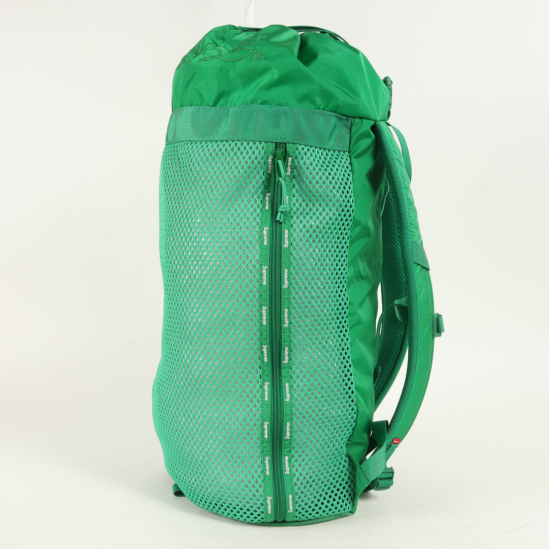 Supreme シュプリーム バック 23SS メッシュ バックパック Mesh Backpack グリーン 緑 カバン ボックスロゴ boxlogo  【メンズ】【中古】