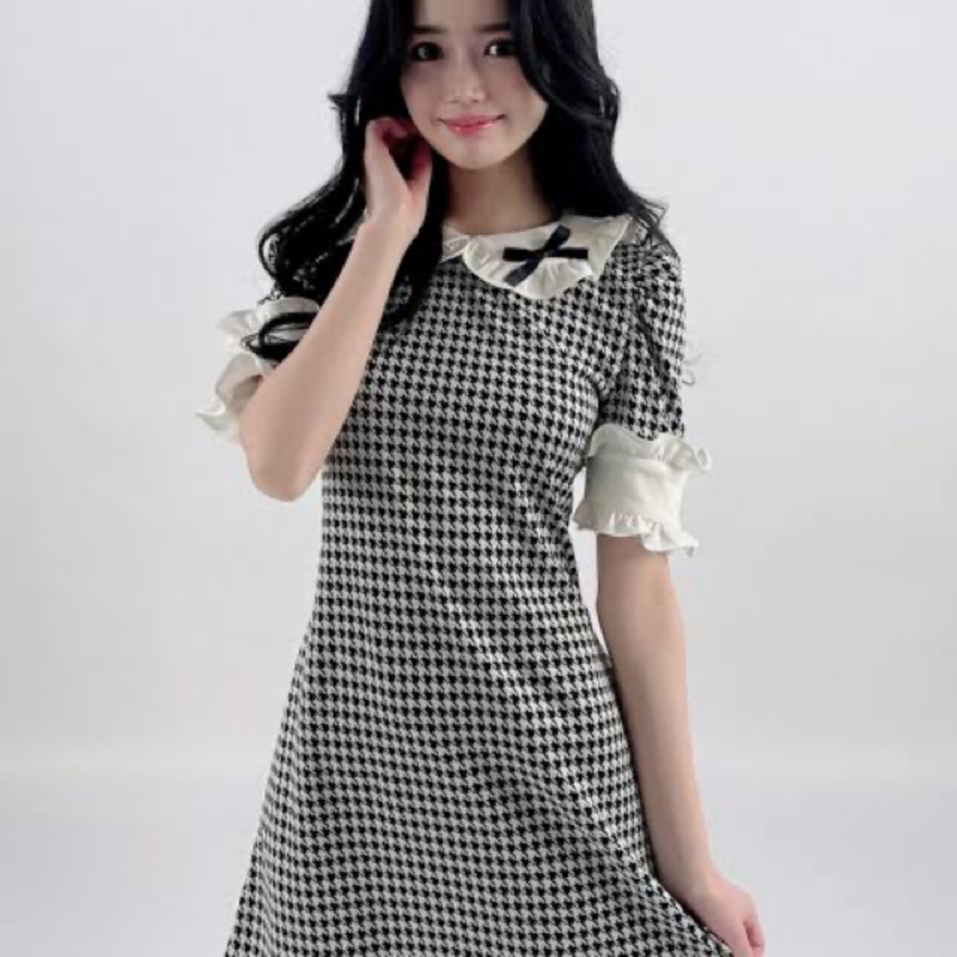 JILTU♡ pleats ribbon dress