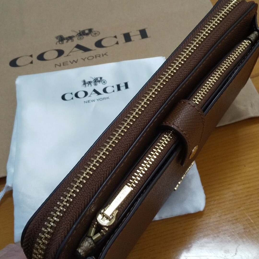 COACH(コーチ)のCOACH長財布 レディースのファッション小物(財布)の商品写真