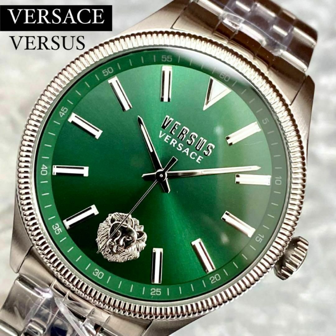 VERSACE - 新品 箱付き ヴェルサス ヴェルサーチ メンズ 高級 腕時計