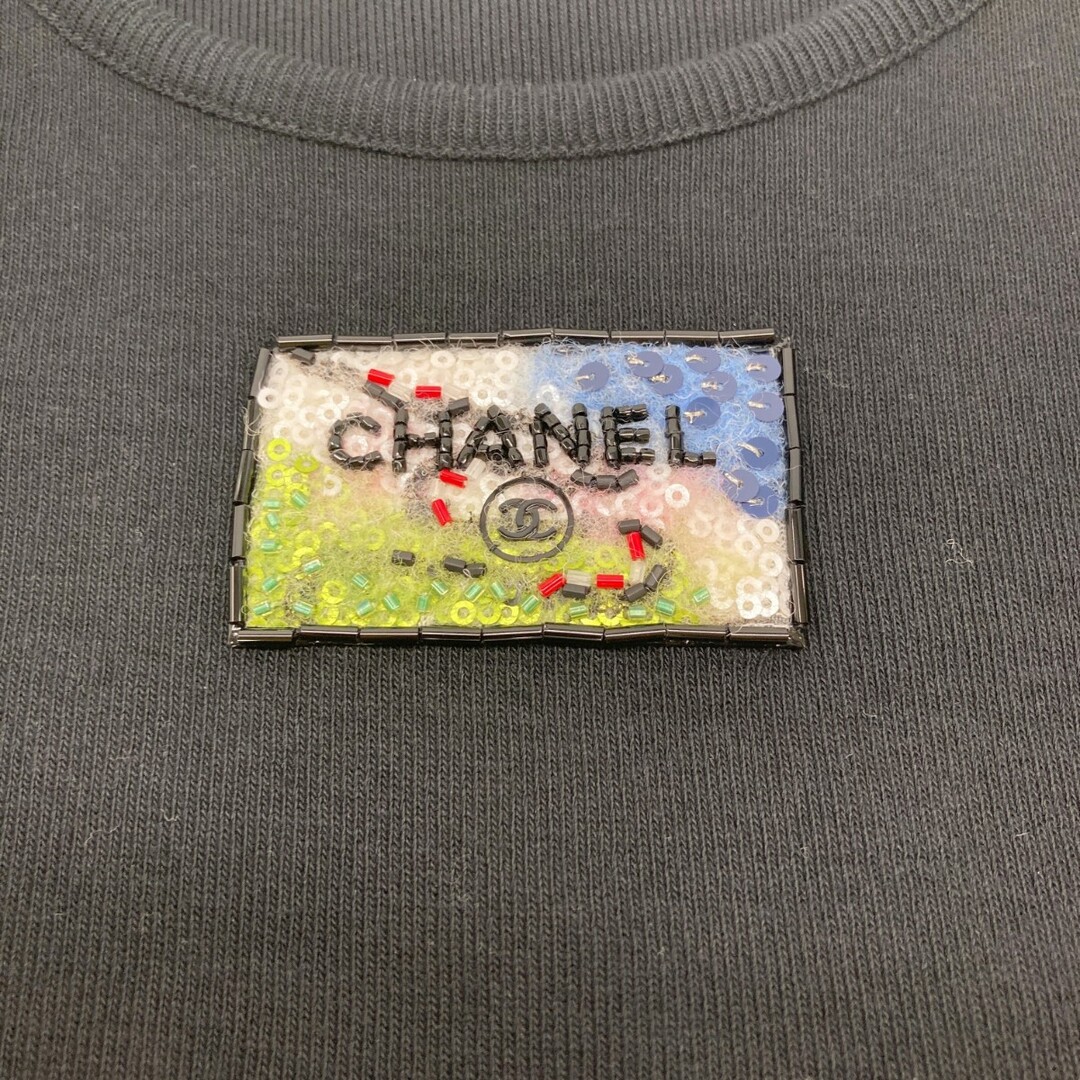 CHANEL(シャネル)のシャネル 新品同様品 ロゴ 半袖トップス 38 レディースのレッグウェア(タイツ/ストッキング)の商品写真