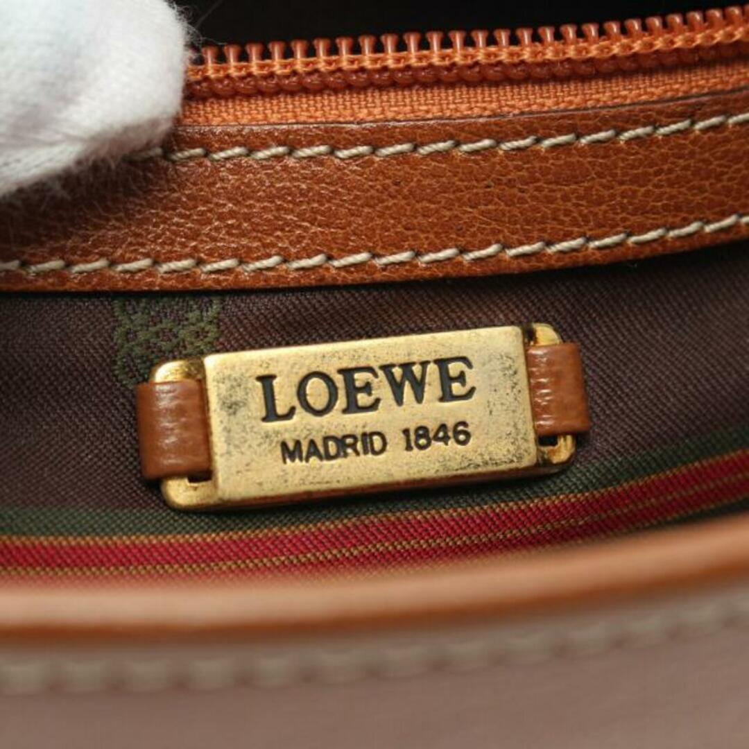 LOEWE(ロエベ)のベラスケス クラッチバッグ レザー ダークブラウン ブラウン レディースのバッグ(クラッチバッグ)の商品写真
