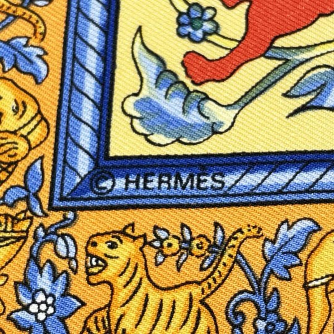 Hermes - HERMES カレ90 CHASSE EN INDE インドの狩猟 動物 アニマル