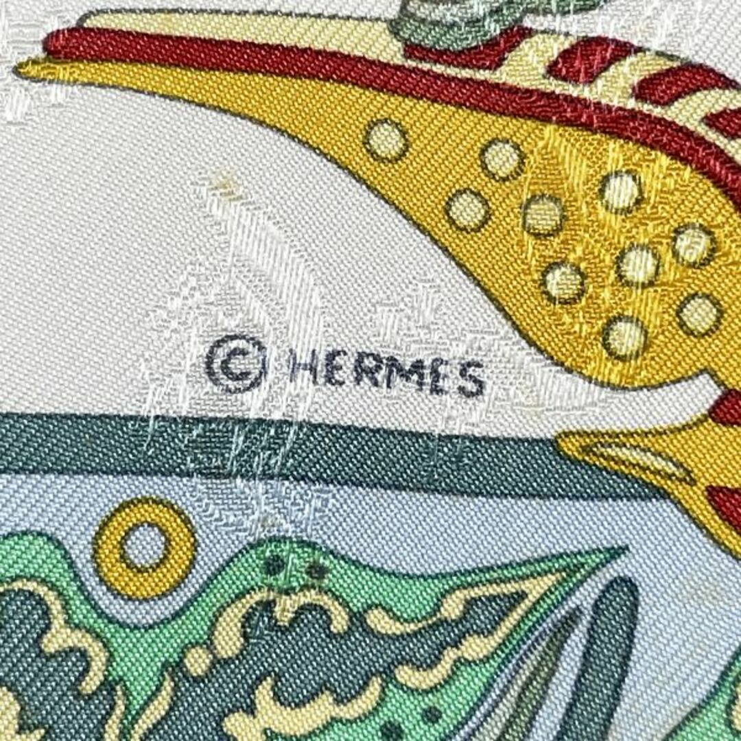 HERMES(エルメス) カレ90 スカーフ 美品 ビザンチンの空 AO404