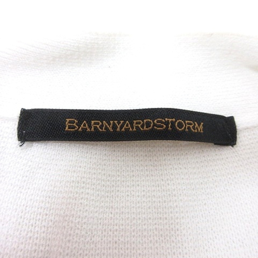 BARNYARDSTORM(バンヤードストーム)のバンヤードストーム カーディガン ニット ロング F 白 ホワイト レディースのトップス(カーディガン)の商品写真