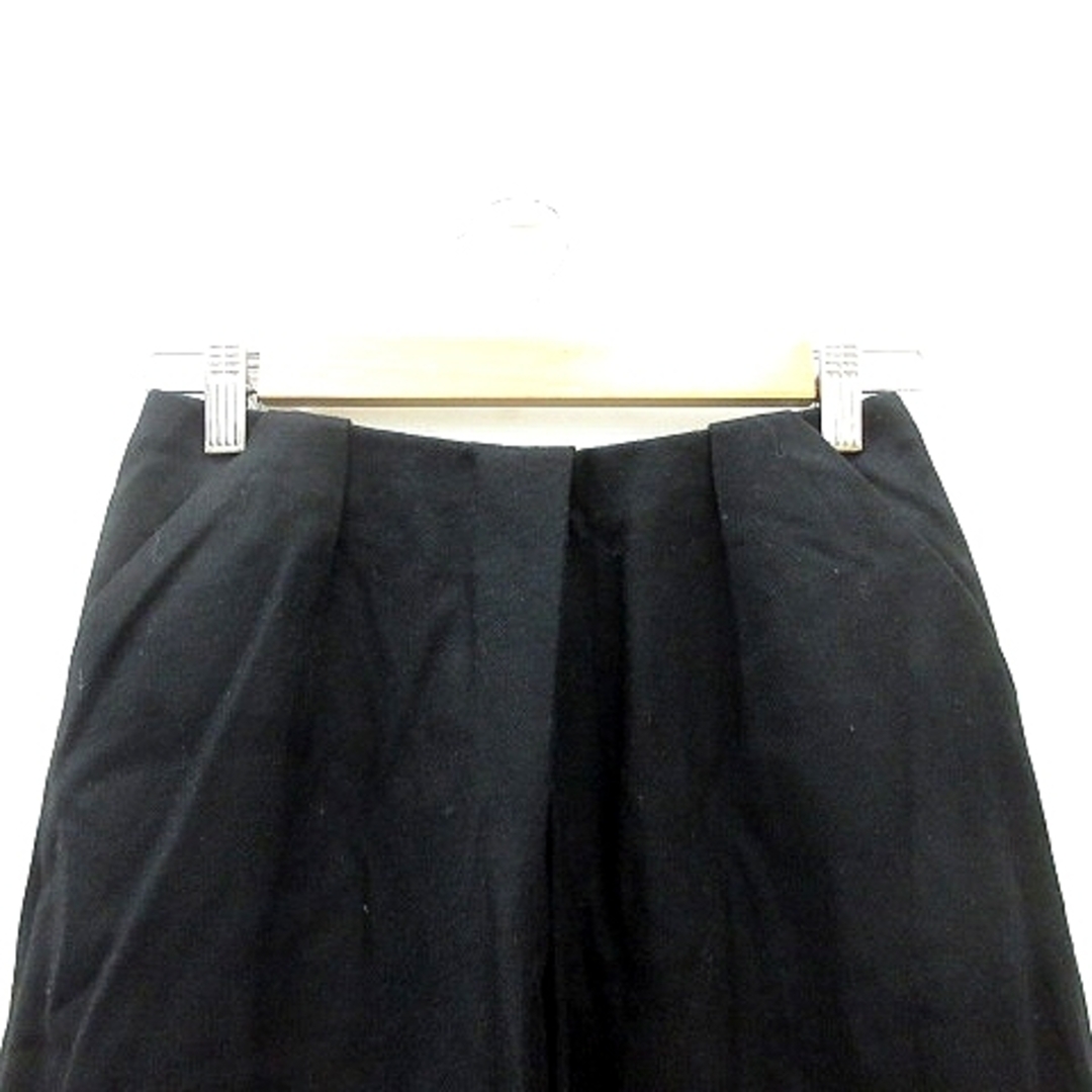 Ballsey(ボールジィ)のボールジー トゥモローランド フレアスカート ひざ丈 ウール 32 黒 ■MO レディースのスカート(ひざ丈スカート)の商品写真