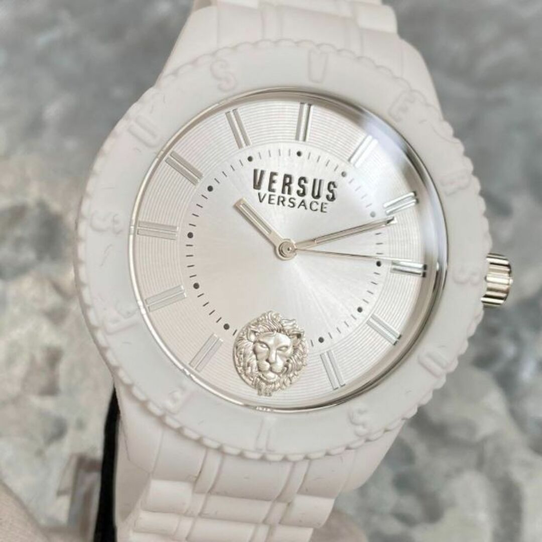 VERSACE - 正規品 新品☆ヴェルサーチ ヴェルサス腕時計ホワイト