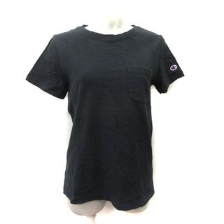 チャンピオン(Champion)のチャンピオン Tシャツ カットソー 半袖 M 黒 ブラック /YI(Tシャツ(半袖/袖なし))