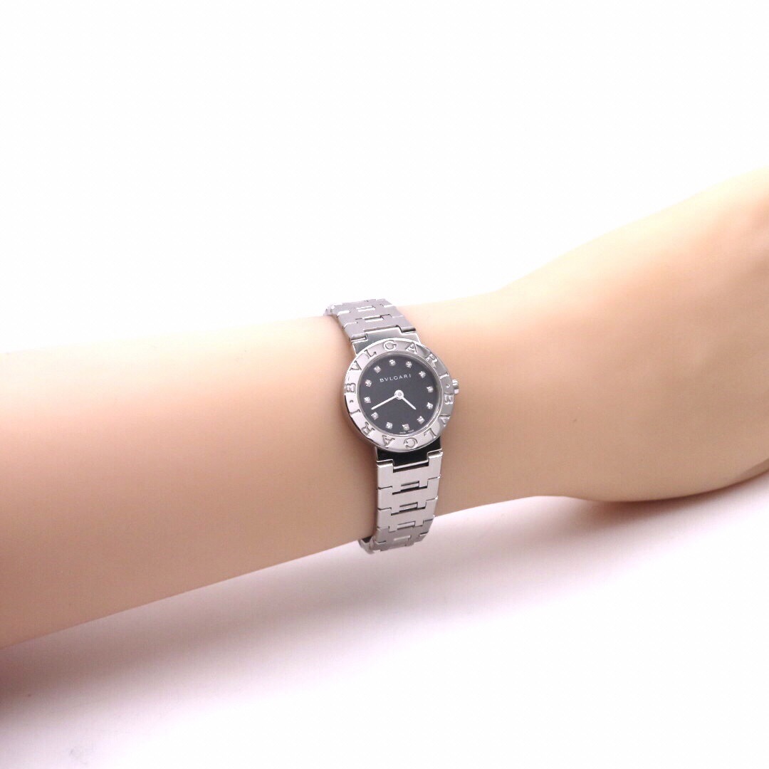 earlycards.com - BVLGARI ブルガリ 時計 bb23ss 12p ダイヤ 腕時計