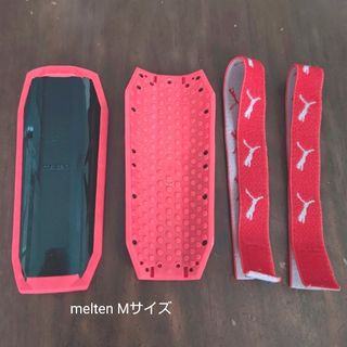 モルテン(molten)のmelten モルテンすね当て サッカー  PUMAソックスバンド(その他)