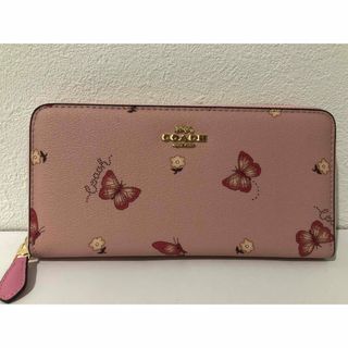 コーチ(COACH)のK 新品未使用 COACH コーチ C2857 長財布 ピンク(長財布)