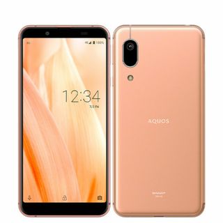 シャープ(SHARP)の【中古】 SHV48 AQUOS sense3 basic ライトカッパー SIMフリー 本体 au Aランク スマホ シャープ  【送料無料】 shv48cu8mtm(スマートフォン本体)