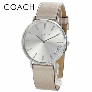 コーチ(COACH)のおしゃれ かわいい 上品 リッチ 美しい 華やか レザー ベルト コーチ 腕時計(腕時計)