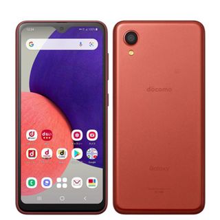 サムスン(SAMSUNG)の【中古】 SC-56B Galaxy A22 5G レッド SIMフリー 本体 ドコモ Aランク スマホ ギャラクシー  【送料無料】 sc56brd8mtm(スマートフォン本体)