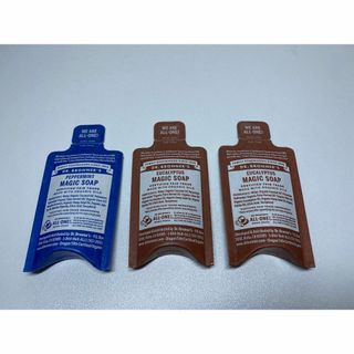 ドクターブロナー(Dr.Bronner)のドクターブロナー　マジックソープ　試供品3点(ボディソープ/石鹸)