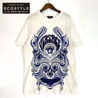 ヴェルサーチ(VERSACE)のヴェルサーチ 1004166 メデューサ プリント クルーネック Tシャツ XL(その他)